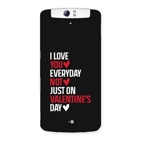 I Love You Everyday Back Case for Oppo N1
