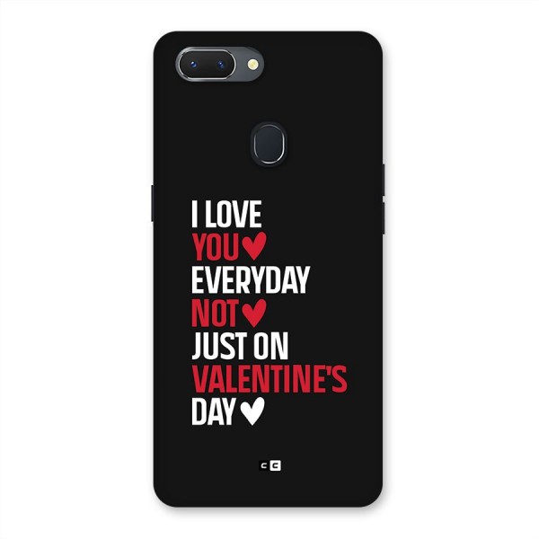 I Love You Everyday Back Case for Realme 2