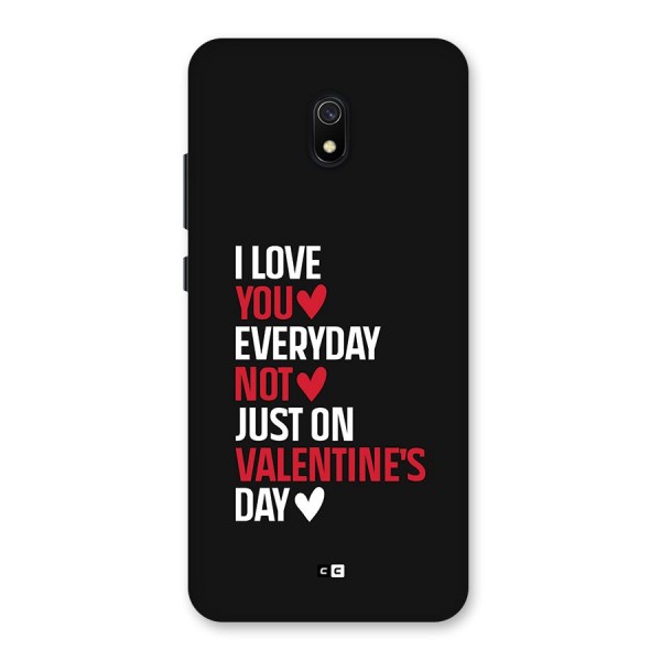 I Love You Everyday Back Case for Redmi 8A