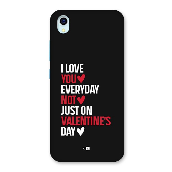 I Love You Everyday Back Case for Vivo Y1s