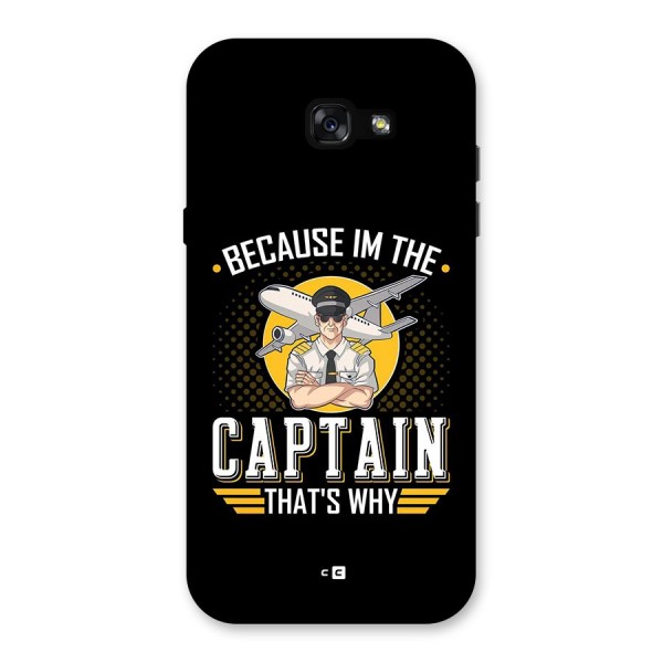 I M Captain Back Case for Galaxy A7 (2017)
