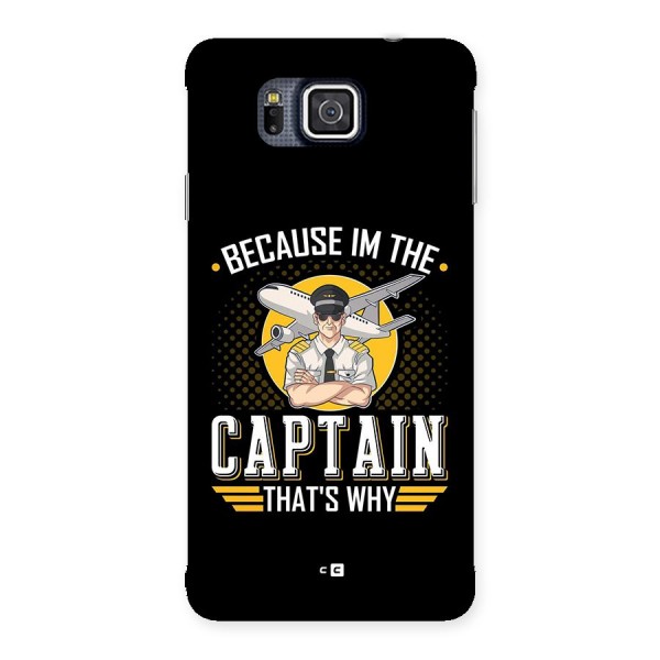 I M Captain Back Case for Galaxy Alpha