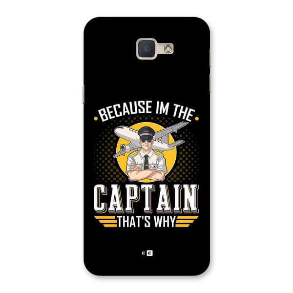 I M Captain Back Case for Galaxy J5 Prime
