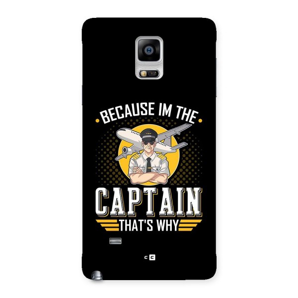I M Captain Back Case for Galaxy Note 4