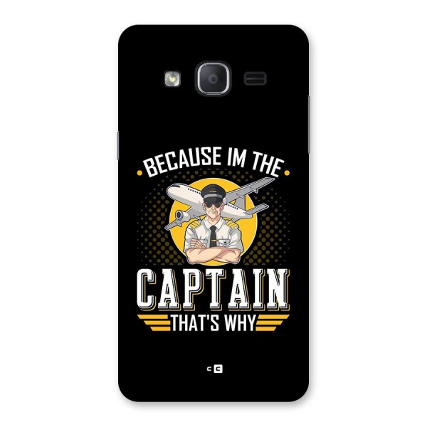 I M Captain Back Case for Galaxy On7 2015