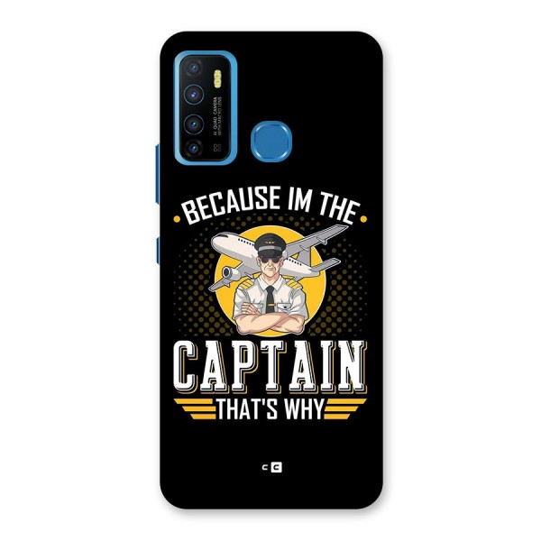 I M Captain Back Case for Infinix Hot 9