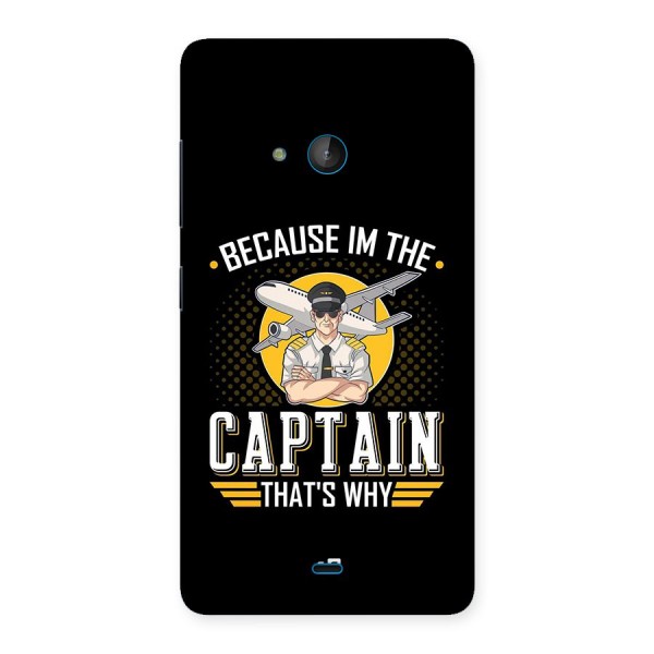I M Captain Back Case for Lumia 540