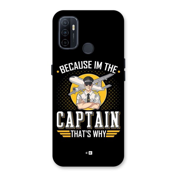 I M Captain Back Case for Oppo A32