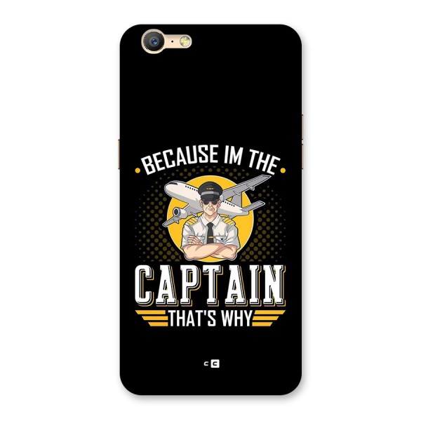 I M Captain Back Case for Oppo A39