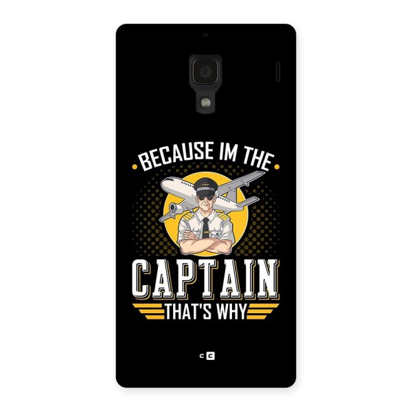 I M Captain Back Case for Redmi 1s