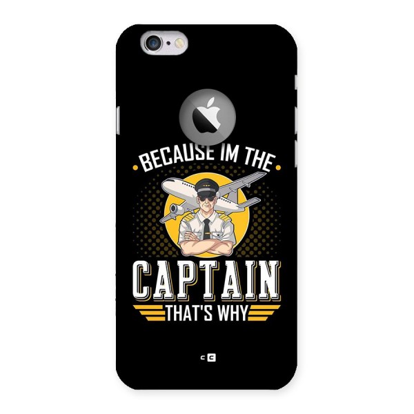 I M Captain Back Case for iPhone 6 Logo Cut
