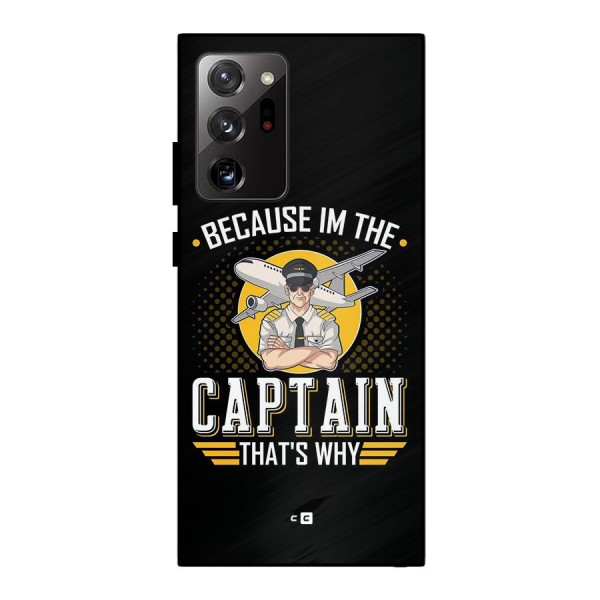 I M Captain Metal Back Case for Galaxy Note 20 Ultra