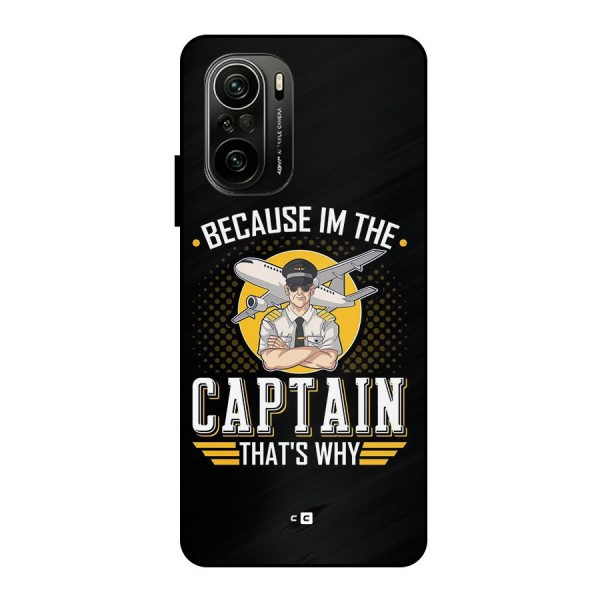 I M Captain Metal Back Case for Mi 11X Pro