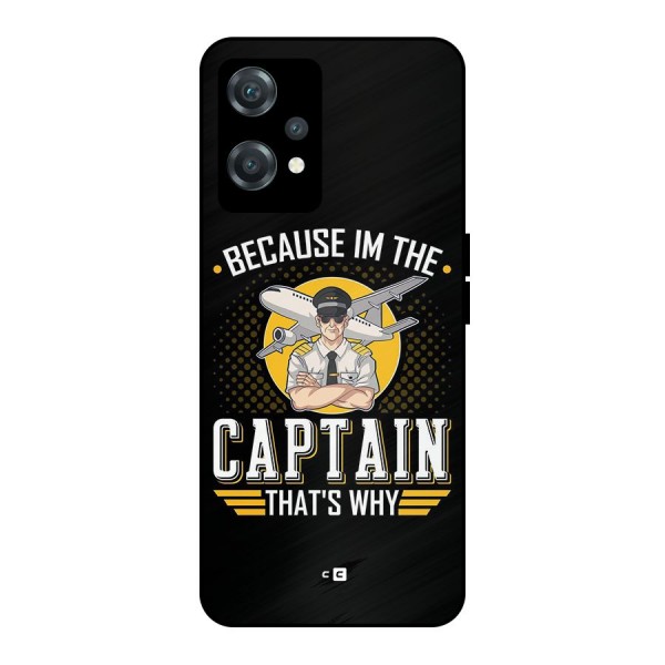 I M Captain Metal Back Case for OnePlus Nord CE 2 Lite 5G
