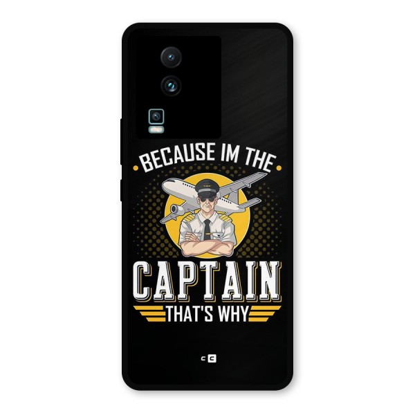 I M Captain Metal Back Case for iQOO Neo 7 Pro