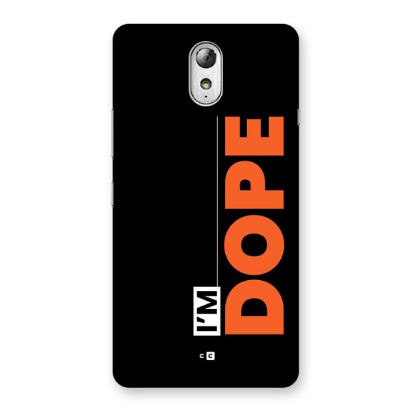 I am Dope Back Case for Lenovo Vibe P1M