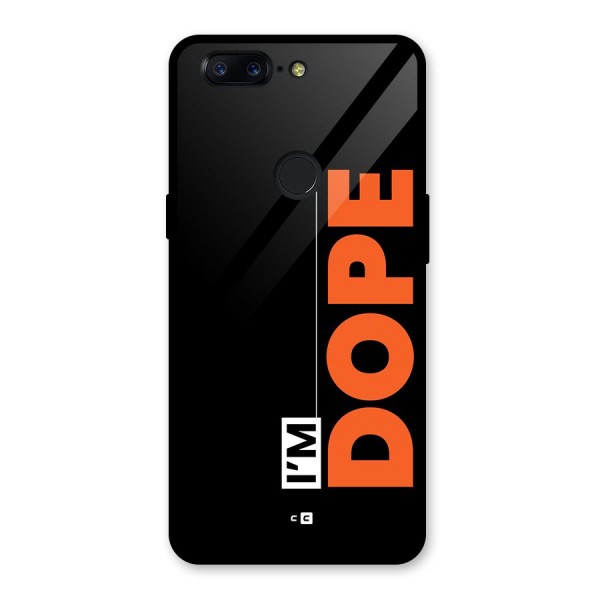 I am Dope Glass Back Case for OnePlus 5T
