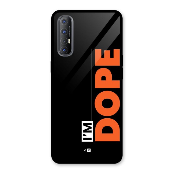 I am Dope Glass Back Case for Oppo Reno3 Pro