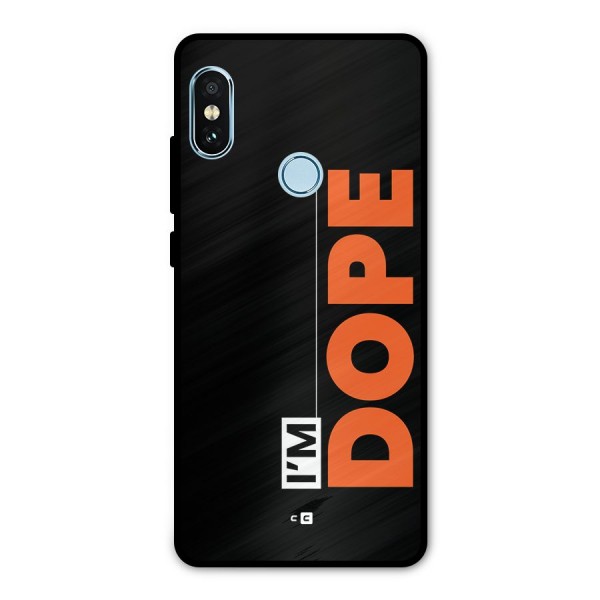 I am Dope Metal Back Case for Redmi Note 5 Pro