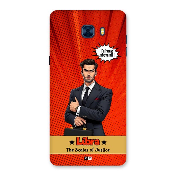Impartial Libra Back Case for Galaxy C7 Pro