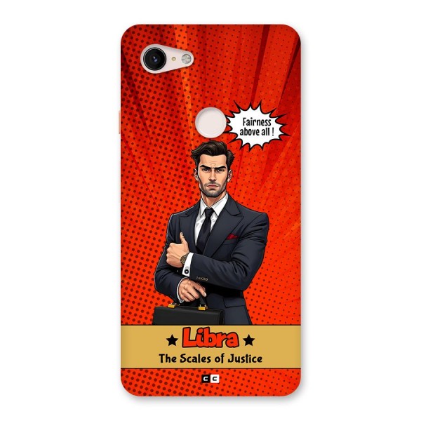 Impartial Libra Back Case for Google Pixel 3 XL