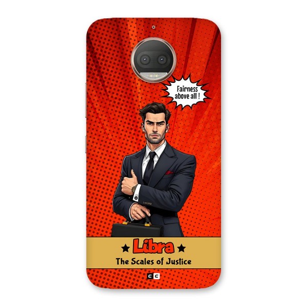 Impartial Libra Back Case for Moto G5s Plus