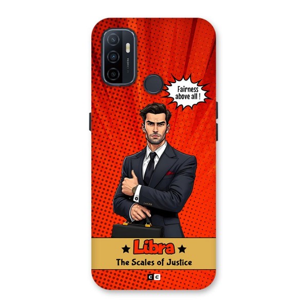 Impartial Libra Back Case for Oppo A33 (2020)