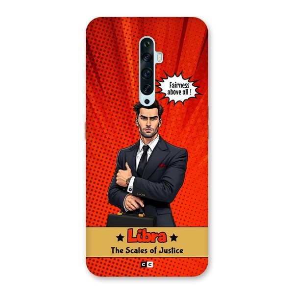 Impartial Libra Back Case for Oppo Reno2 F