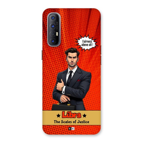 Impartial Libra Back Case for Oppo Reno3 Pro