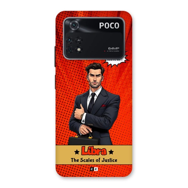 Impartial Libra Back Case for Poco M4 Pro 4G