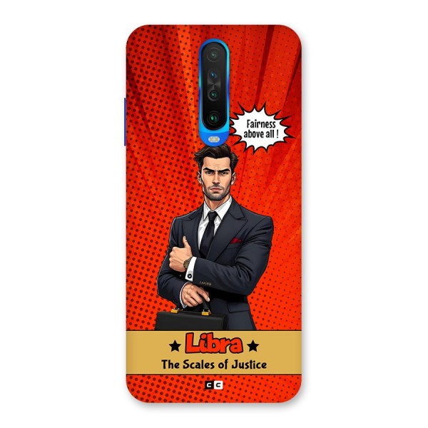 Impartial Libra Back Case for Poco X2