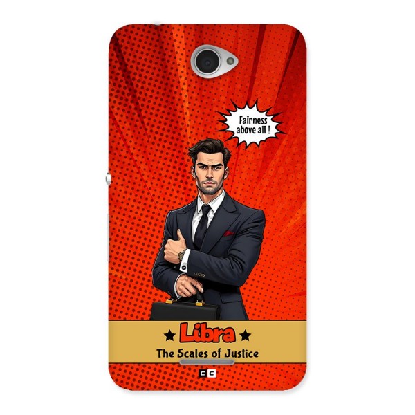 Impartial Libra Back Case for Xperia E4