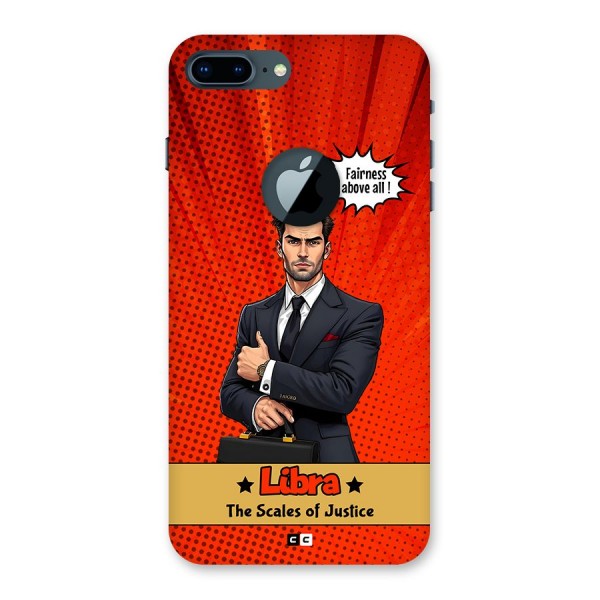 Impartial Libra Back Case for iPhone 7 Plus Logo Cut