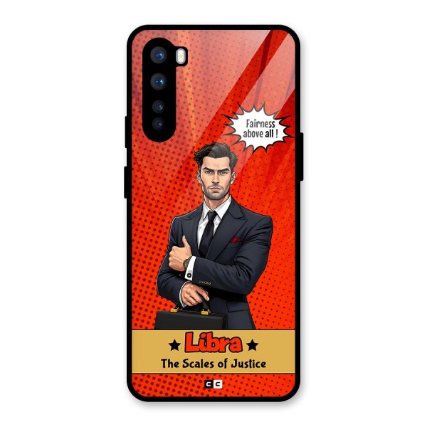 Impartial Libra Glass Back Case for OnePlus Nord