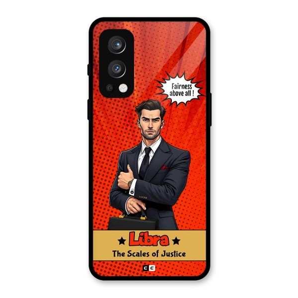 Impartial Libra Glass Back Case for OnePlus Nord 2 5G