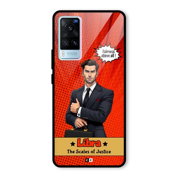 Impartial Libra Glass Back Case for Vivo X60