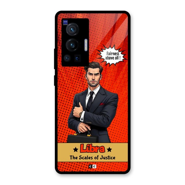 Impartial Libra Glass Back Case for Vivo X70 Pro