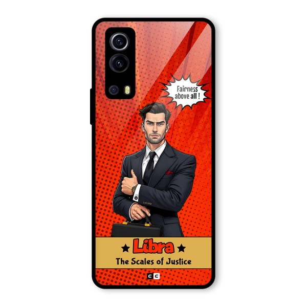 Impartial Libra Glass Back Case for Vivo iQOO Z3
