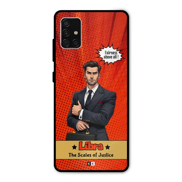 Impartial Libra Metal Back Case for Galaxy A51