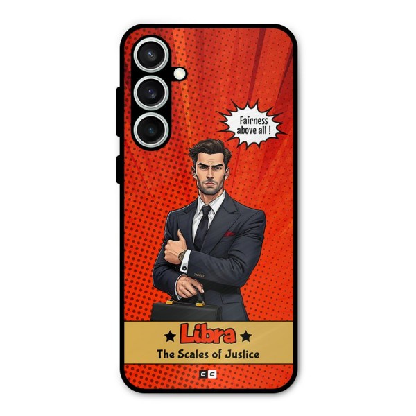 Impartial Libra Metal Back Case for Galaxy S23 FE