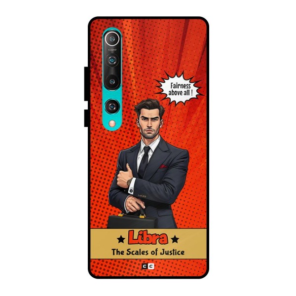 Impartial Libra Metal Back Case for Mi 10