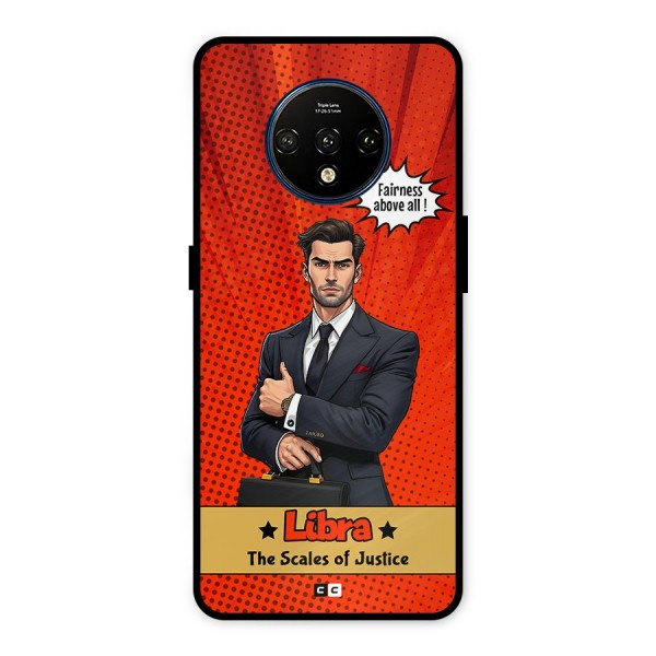 Impartial Libra Metal Back Case for OnePlus 7T