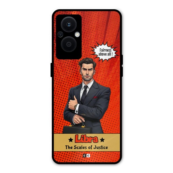 Impartial Libra Metal Back Case for Oppo F21s Pro 5G