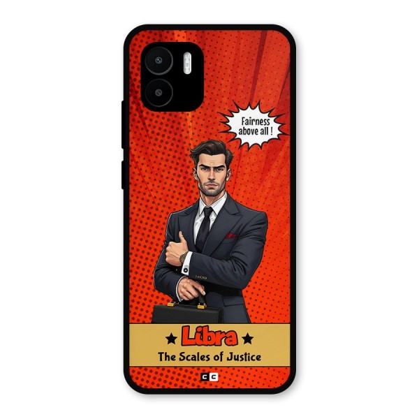 Impartial Libra Metal Back Case for Redmi A1
