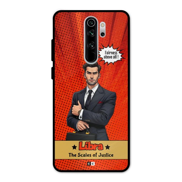 Impartial Libra Metal Back Case for Redmi Note 8 Pro