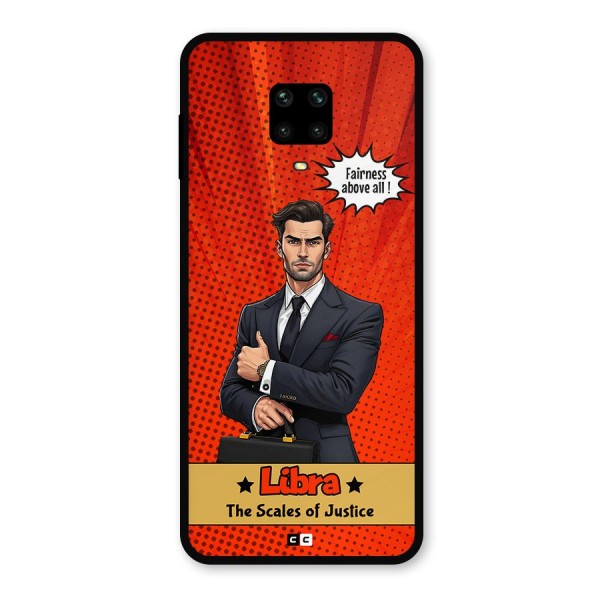 Impartial Libra Metal Back Case for Redmi Note 9 Pro Max