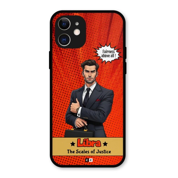 Impartial Libra Metal Back Case for iPhone 12