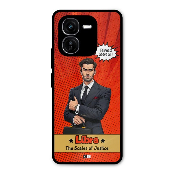 Impartial Libra Metal Back Case for iQOO Z9x