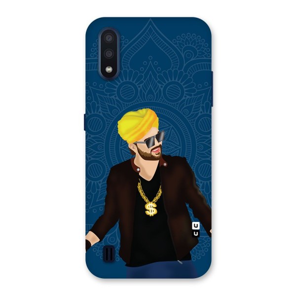 Indie Pop Illustration Back Case for Galaxy M01