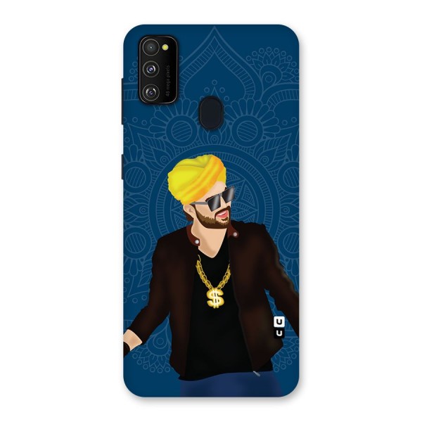 Indie Pop Illustration Back Case for Galaxy M21